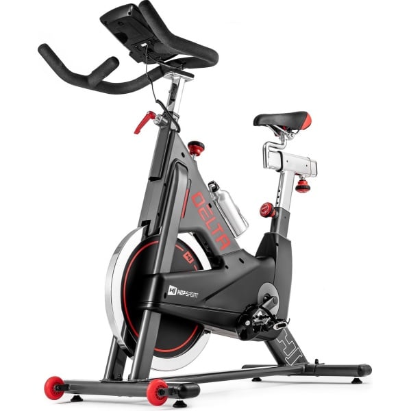 Hop-Sport spinningfiets HS-065IC Indoor Cycling Speedbike - Fiets met LCD-display en 20 kg vliegwiel - Tot 150 kg