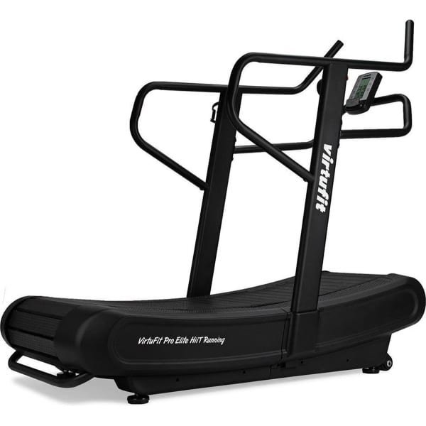 VirtuFit Pro Elite HiiT Running - Loopband - Fitness - High Intensity Interval Training - Zwart - Hartslag Gestuurd Programma - Loopbanden