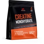 XXL Nutrition - Creatine Monohydraat - Supplement voor Spieropbouw & Prestaties, Vegan Creatine Monohydrate 100% - Poeder - Orange Sinaasappel - 500 Gram