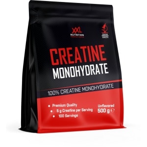 XXL Nutrition - Creatine Monohydraat - Supplement voor Spieropbouw & Prestaties, Vegan Creatine Monohydrate 100% - Poeder - Smaakloos - 500 Gram