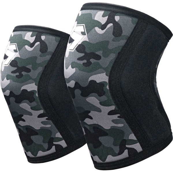 2 Stuks Premium Knee Sleeves -Knie Brace - Kniebandage - Knee Sleeves - Fitness - Crossfit - Knieband - Braces - 7 mm - Maat XL