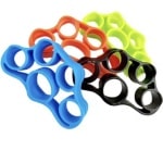 4 Delige Vingertrainer Set - Krachttrainer - Gitaarspelen - Pianospelen - Onderarm - Spieren - Polstrainer - handtrainer - griptrainer - RSI - Finger Expander - Fingertrainer - Finger exercise