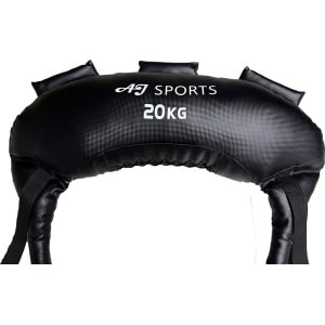 AJ-Sports Bulgarian Power Bag 20kg - Sandbag - Weightbag - Zandzak - Powerbag - Geschikt voor Crossfit & Fitness - Zwart