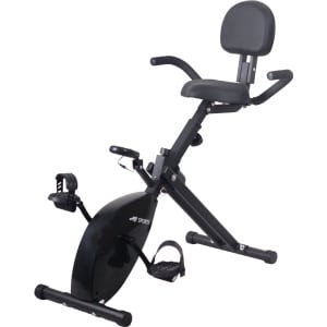 AJ-Sports Desk Bike met Rugleuning - Stoelfiets - Hometrainer - Fitness Fiets - 8 Weerstandniveaus + LCD Scherm