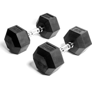 AJ-Sports Hex Dumbbells 16kg - 2 x 16 kg Dumbbell - Gewichten - Dumbells set - Gewichten set - Halterset - Fitness gewichten - Krachttraining - Fitness