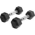 AJ-Sports Hex Dumbbells 2kg - 2 x 2 kg Dumbbell - Gewichten - Dumbells set - Gewichten set - Halterset - Fitness gewichten - Krachttraining - Fitness