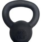 AJ-Sports Kettle Bell Pro Gietijzer 6kg - Kettlebell - Gewichten - Krachttraining - Zwart - Fitness - Geschikt voor Crossfit & Fitness