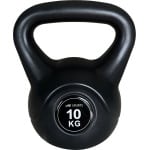 AJ-Sports Kettle Bell Pro PVC 10kg - Kettlebell - Gewichten - Krachttraining - Zwart - Fitness - Geschikt voor Crossfit & Fitness