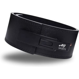 AJ-Sports Lifting belt - Maat L - Clip Sluiting - Powerlift riem - Fitness riem - Weightlifting belt - Gewichthefriem - Krachttraining - Powerlifting - Fitness - Leren Riem