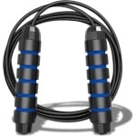 AJ-Sports Springtouw - Verstelbaar - Blauw - Springtouw volwassenen - Springtouwen - Speedrope - Jump rope - Fitness - Boksen - Sport - Krachttraining - Crossfit