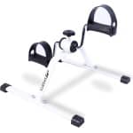 AJ-Sports Stoelfiets - Bureaufiets - Deskbike - Fietstrainer - Mobiliteitstrainer - Instelbare weerstand - Hometrainer - Fitness - Inclusief Antisliptouw voor betere grip!