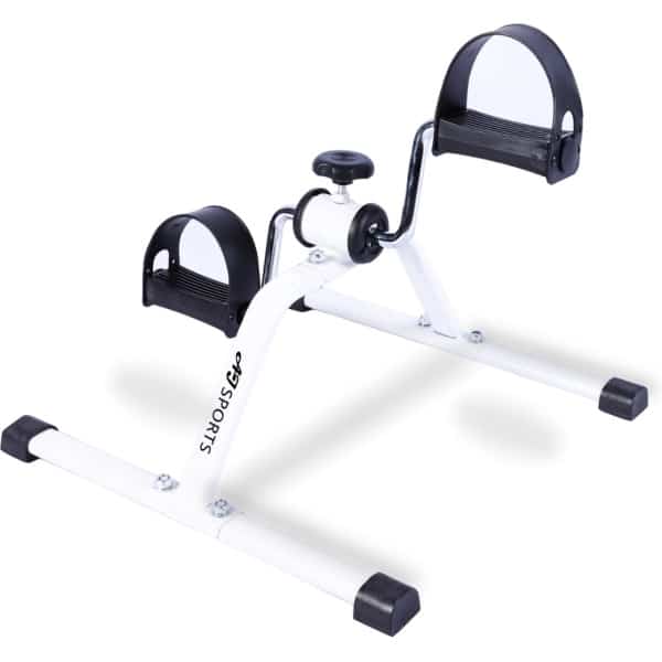 AJ-Sports Stoelfiets - Bureaufiets - Deskbike - Fietstrainer - Mobiliteitstrainer - Instelbare weerstand - Hometrainer - Fitness - Inclusief Antisliptouw voor betere grip!