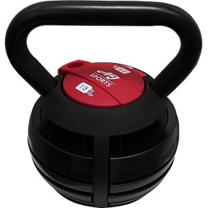 AJ-Sports Verstelbare Kettlebell 18kg - Kettlebells - 3KG t/m 18KG - 7 Kettlebells in één! - Gewichten - Krachttraining - Halters - Verstelbaar gewicht - Fitness - Gietijzer - Conditie en Krachttraining