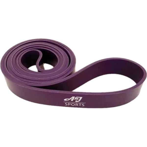 AJ-Sports Weerstandsband Paars - Pull up bands - Power bands - Fitness elastiek - Pull up Pack Crossfit - Powerlifting banden - Fitness - Workout