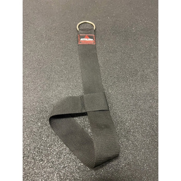 ATILIM Samsun Strap Single- Lifting Straps - Weightlifting Straps - Gym - Fitness, Powerlifting, CrossFit & Strength Training - Workout - Deadlift Straps - Lift Hook- Black