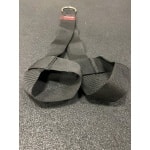 ATILIM Samsun Straps- Lifting Straps - Weightlifting Straps - Gym - Fitness, Powerlifting, CrossFit & Krachttraining - Workout - Deadlift Straps - Lift Haak- Zwart