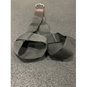 ATILIM Samsun Straps- Lifting Straps - Weightlifting Straps - Gym - Fitness, Powerlifting, CrossFit & Krachttraining - Workout - Deadlift Straps - Lift Haak- Zwart