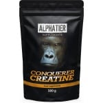 Alphatier Conquerer Creatine Creatine- Creapure - Creatine Monohydraat Poeder - hoge dosering + veganistisch - massa en kracht - 500 g
