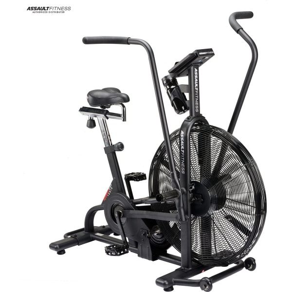 Assault Fitness Airbike Classic - Fitbike - Hometrainer - Crosstrainer - Assault Bike - Bekendste in de Fitness Industrie - CrossFit - Zwart