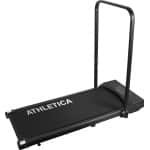 Athletica Loopband - Loopband Fitness tot 10 km/h met Speakers en App - Inklapbaar en verrijdbaar - Met afstandsbediening - Telefoonhouder - Hometrainer Fitness