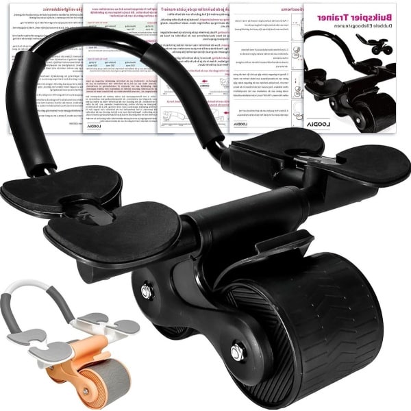 Automatische Rebound Fitness Ab Roller Trainer - Buikspierwiel voor Thuis - Krachttraining.