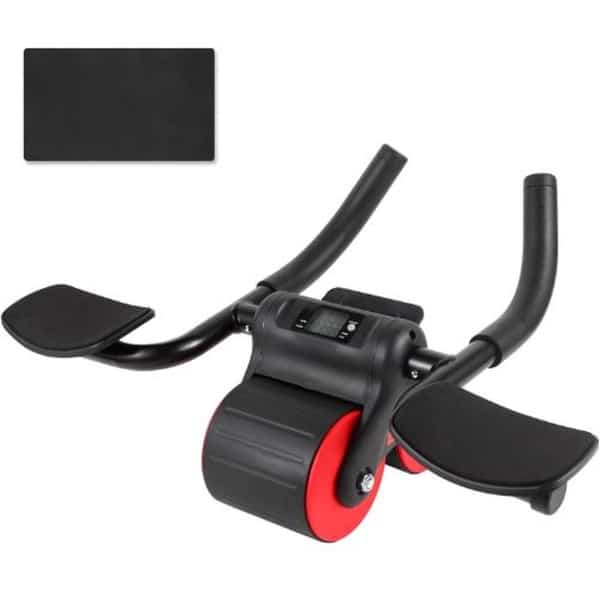 BIRONY® Ab Roller - Buikspiertrainers Elektrisch - Buiktrainer - Buikspierwiel - Fitness - Krachttraining - Buikspieren - Workout - Ab Wheel Roller - Weergave Verbrande Calorieën - Cadeau