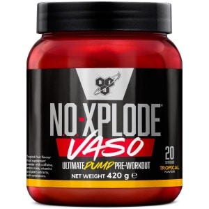 BSN N.O.-Xplode Vaso Pre Workout - Pump Pre-Workout - Tropical - 20 servings (420 gram)