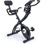 BluMill X-Bike - Opvouwbare Hometrainer - Fitness Fiets - Met Rugleuning - Incl. extra Weerstandsbanden