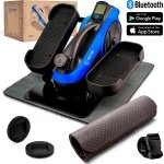 Blue Lion Kenji Stoelfiets met accessoires - Mini-Hometrainer - Deskbike - Fiets voor onder bureau