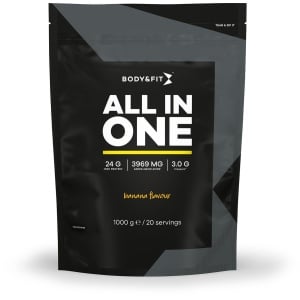 Body & Fit All in One Recovery Shake - Proteine Poeder - Whey Protein Banaan - 20 Eiwitshakes (1 kilo)