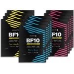 Body & Fit BF10 Pre Workout Sachets - Pre-Workout met Cafeïne - Blue Ice, Sour Yellow, Red Spice - 12 servings (126 gram)