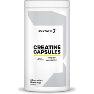 Body & Fit Creatine Monohydraat Caps - Creatine Capsules - Makkelijk in te nemen - 240 capsules (60 doseringen)