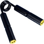 Body & Fit Handgrip - Krachttraining accessoire - Trainen van handen, polsen en onderarmen - 80lb - Zwart