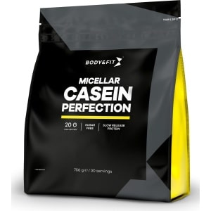 Body & Fit Micellar Casein Perfection - Proteine Poeder / Eiwitshake - 750 gram - Aardbei milkshake