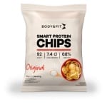 Body & Fit Smart Chips - Proteïne Chips - Minder vet - Eiwitrijk - 1 box (12 zakjes) - Naturel