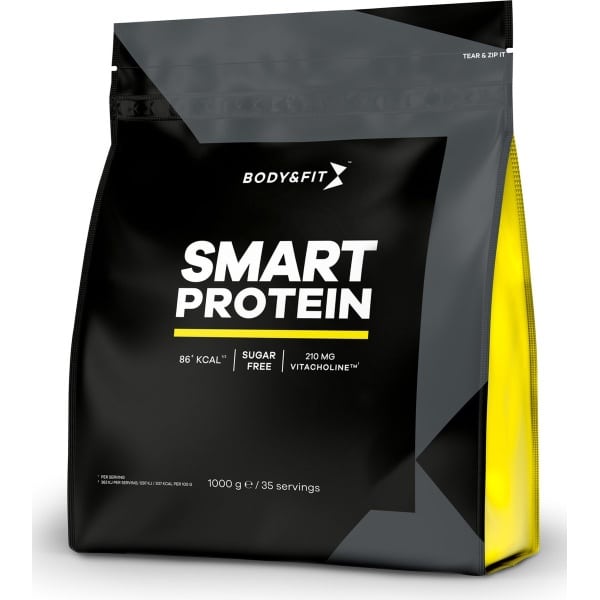 Body & Fit Smart Protein - Proteine Poeder / Eiwitshake - 1000 gram - Aardbei