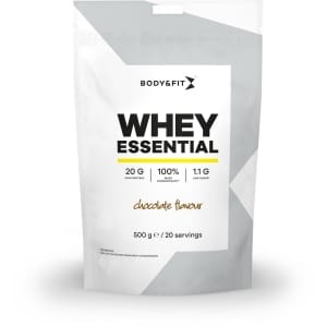 Body & Fit Whey Essential - Eiwitpoeder Chocolade - Proteine Poeder - Whey Protein - Eiwitshakes - 20 shakes (500 gram)