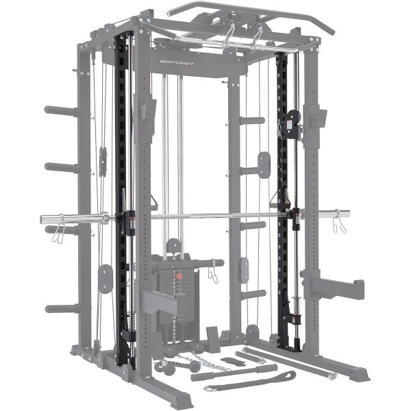 BodyCraft Smith Station voor SG1 - Smith Machine Opzetstuk - Geleid Halterstation - Veilig Krachttraining - 50 mm Halterstang