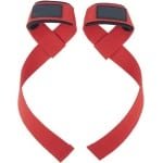 Bovista Wrist Wraps - Lifting Straps - Crossfit Grips - Polsband - Krachttraining - Fitness - Deadlift - Rood