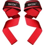 Bovista Wrist Wraps - Lifting Straps - Crossfit Grips - Polsband - Krachttraining - Fitness - Deadlift - Sport - Rood