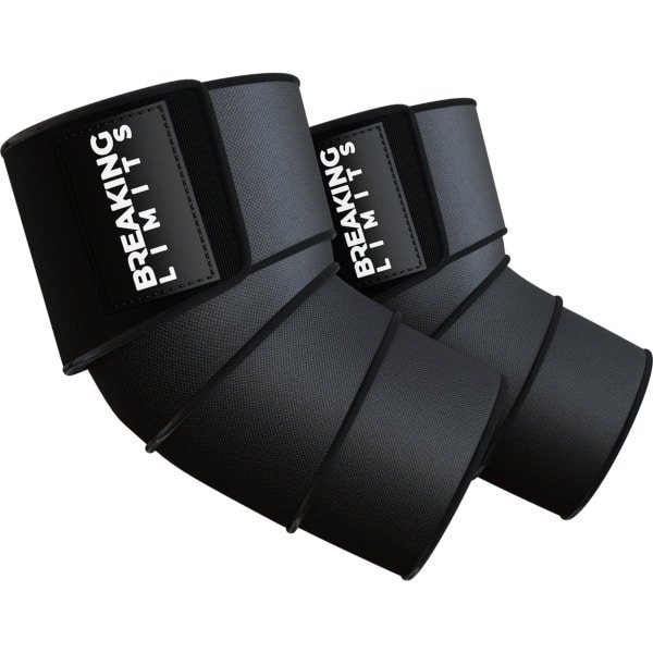 Breaking Limits Elbow Wraps - Elbow Sleeves Powerlifting - Elbow Straps - Fitness & Crossfit - Elleboogbraces - 2 Stuks