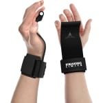 Breaking Limits Power Grips - Lifting Straps - Lifting Hooks - Deadlift Straps - Lift Straps - Lifting Grips - Fitness, Crossfit & Krachttraining - 2 Stuks - Zwart