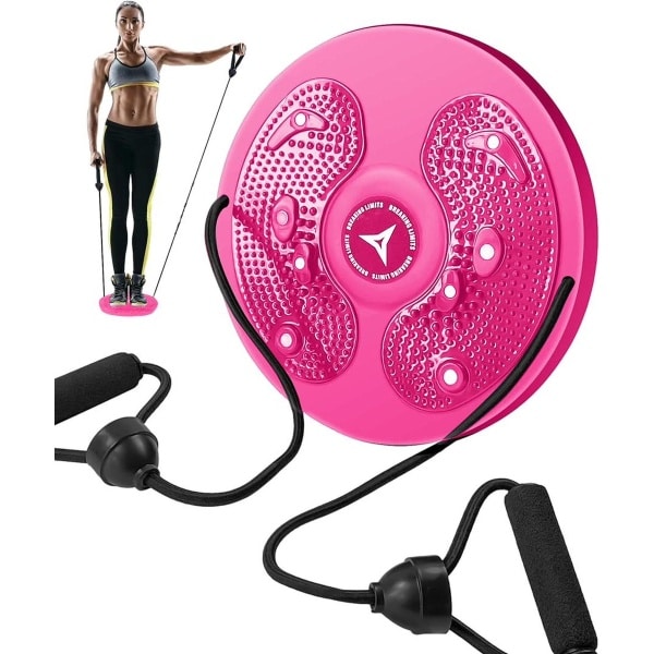 Breaking Limits Twister Disc - Balansbord - Twister Fitness - Cardio Twister Disc Core Waist - Balance Board - Twister Fitpro - Buikspiertrainer - Roze
