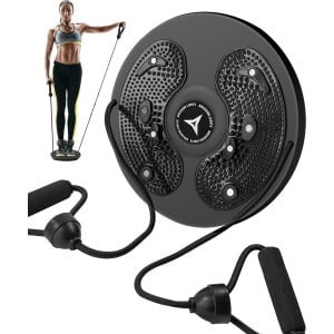 Breaking Limits Twister Disc - Balansbord - Twister Fitness - Cardio Twister Disc Core Waist - Balance Board - Twister Fitpro - Buikspiertrainer - Zwart