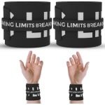 Breaking Limits Wrist Wraps voor Crossfit - Polsbanden voor Krachttraining & Fitness - 2 Stuks