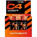 C4 Ultimate Pre-Workout Shot 12x 60ml Tutti Frutti