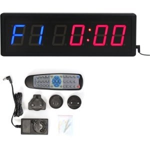 CKB ltd - Digital Gym Timer Clock - interval - medium - met afstandsbediening - training - geschikt voor crossfit en fitness workout