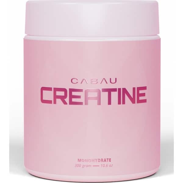 Cabau Creatine - 300 grams - Voor meer kracht en betere prestaties - Stimuleert spiergroei & (vetvrije) spiermassa