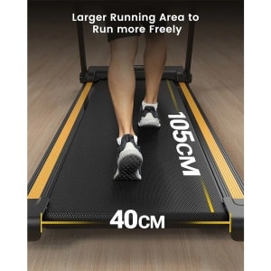 Carlovo Loopband - Loopband Inklapbaar - Hometrainer - Loopband Fitness - 1-10 Km/u - 100Kg - 12 Ingebouwde Hiit Programma's - Zwart