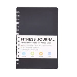 Consumerce® Fitness Journal - 1 Maand - Krachttraining Boek - Workout Dagboek - Gym Oefeningen Planner - Sport Food Logboek - Maaltijdplanner - Menuplanner - Voedingsdagboek - Afslank